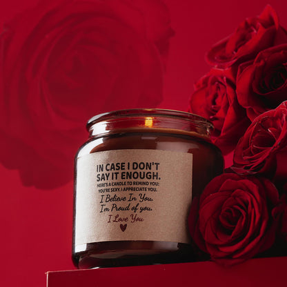 Candle Amber Moss Scented, Valentines Day Gifts for Her Girlfriend Wife, Romantic Anniversary YINUO LIGHTBuy Supplements Australia