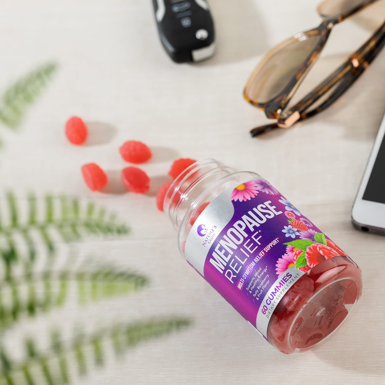 Nature's Glow Menopause Relief Vitamin Gummy for Women - Effective Menopause Nature's GlowBuy Supplements Australia