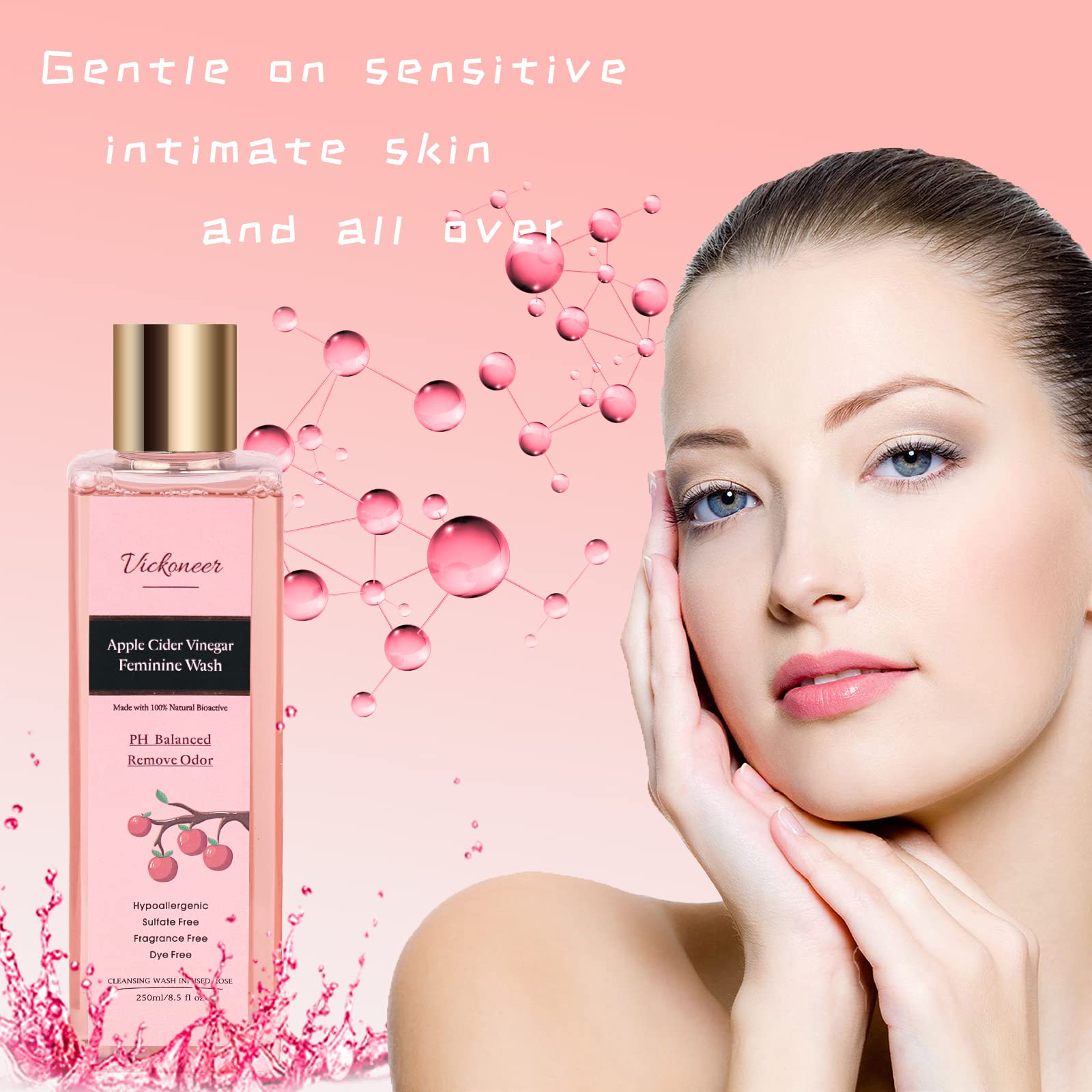 Vickoneer Yoni Wash for Women & Yoni Essential Oil, Intimate Feminine Wash Yoni Care VickoneerBuy Supplements Australia