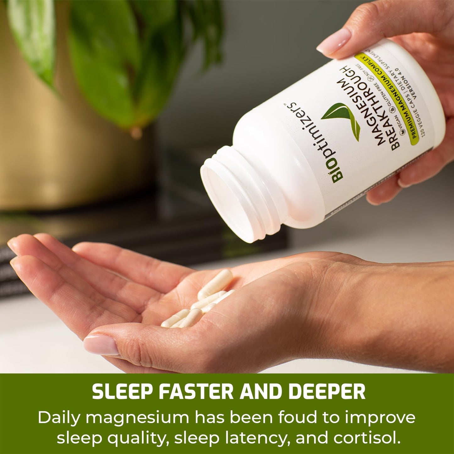 Magnesium Breakthrough Supplement 4.0 - Has 7 Forms of Magnesium: Glycinate, Malate BiOptimizersBuy Supplements Australia