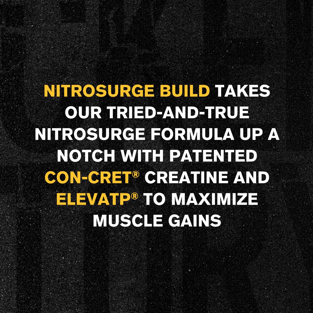Jacked Factory Nitrosurge Build Pre Workout with Creatine for Muscle Building - Con Cret Creatine Powder & elevATP for Intense Energy, Powerful Pump,