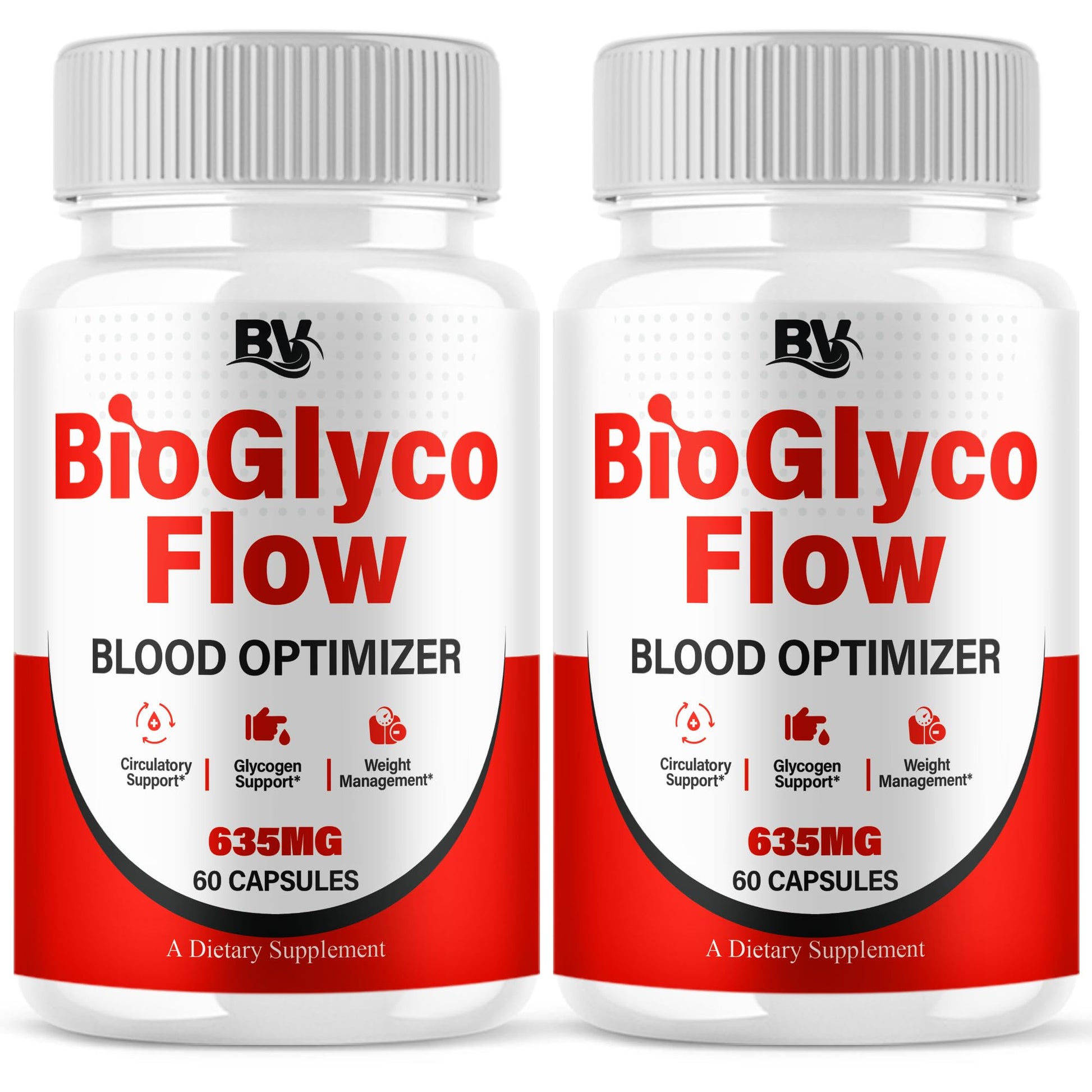 BioGlyco Flow Advanced Daily Multivitamin Health Support and All Natural Wellness Supplement Formula, BioGlyco Flow Premium Health and Wellness Support Formula Supplement (2 Pack - 120 Capsules) BLUE VIBEBuy Supplements Australia