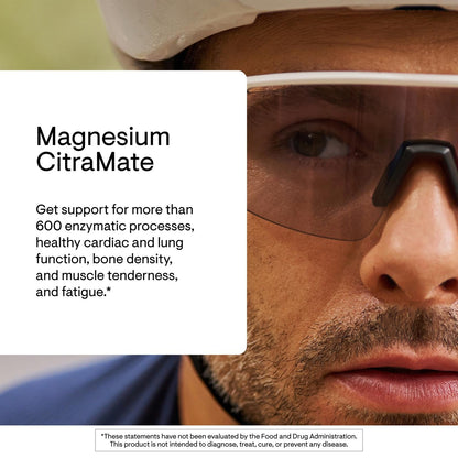 THORNE - Magnesium CitraMate - Magnesium Citrate & Malate Supplement - Supports Heart Health, Skeletal Muscles, Cardiac & Lung Function, Bone Density & More* - Third-Party Certified - 90 Servings THORNEBuy Supplements Australia