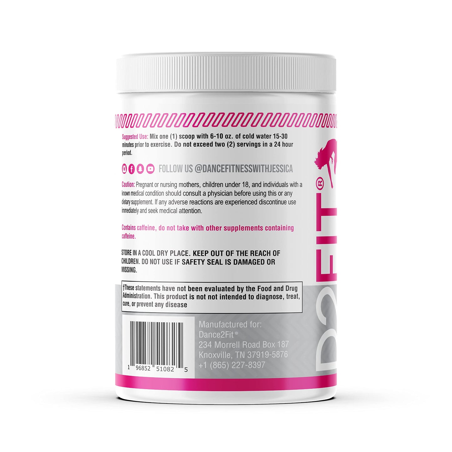 D2Fit (by Jessica Bass Women’s Pre Workout Multi Collagen (2.5g) + Biotin (150mcg) D2FitBuy Supplements Australia