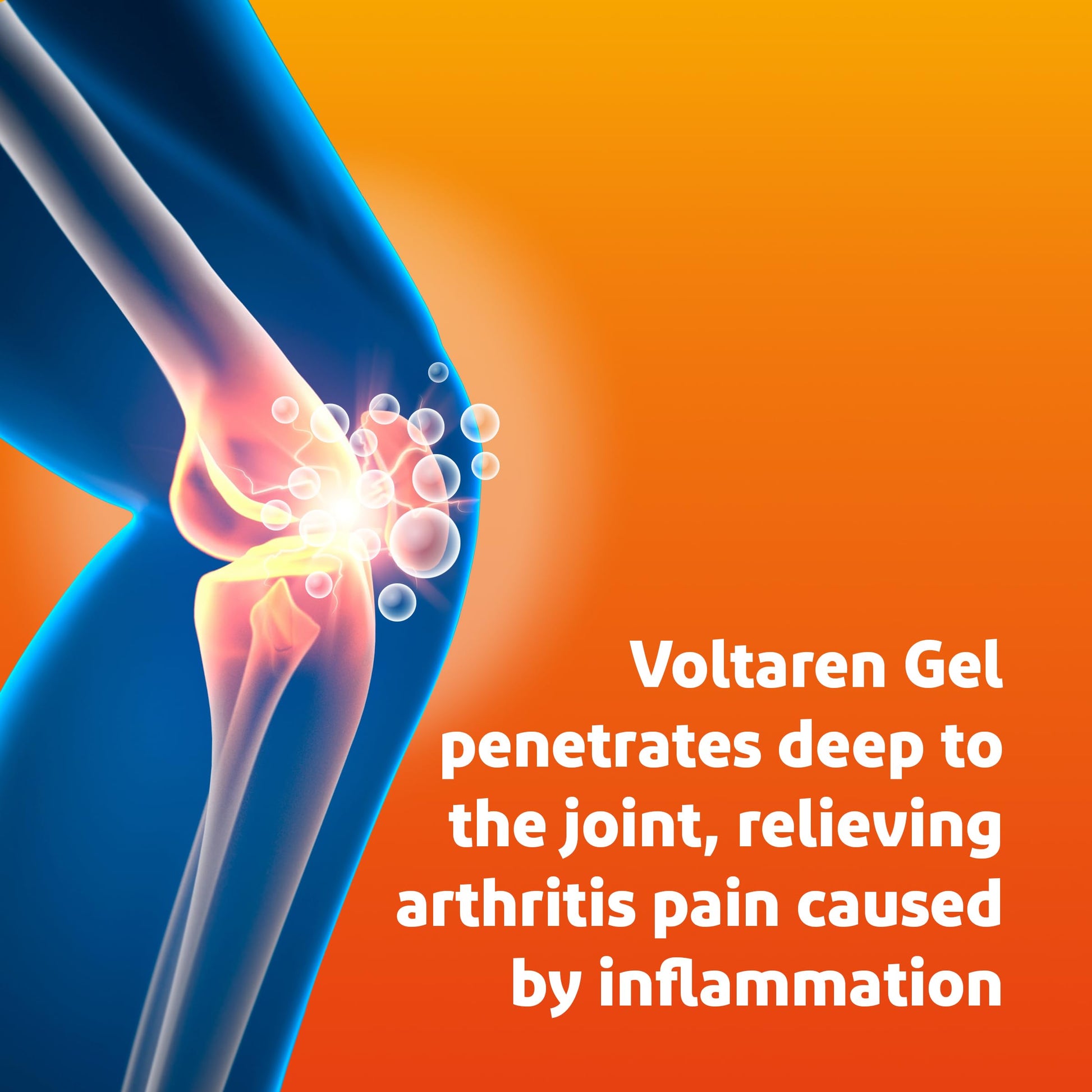 Voltaren Arthritis Pain Gel for Powerful Topical Arthritis Pain Relief with Diclofenac - NEW Easy Open Cap - 100 g Tube And 20 g Travel Size Tube VoltarenBuy Supplements Australia