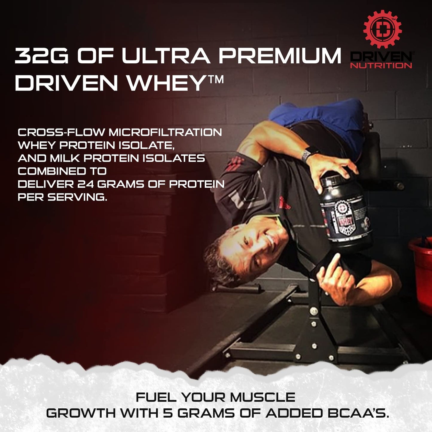 Driven WHEY- Grass Fed Whey Protein Powder: Delicious, Clean Protein Shake Driven NutritionBuy Supplements Australia
