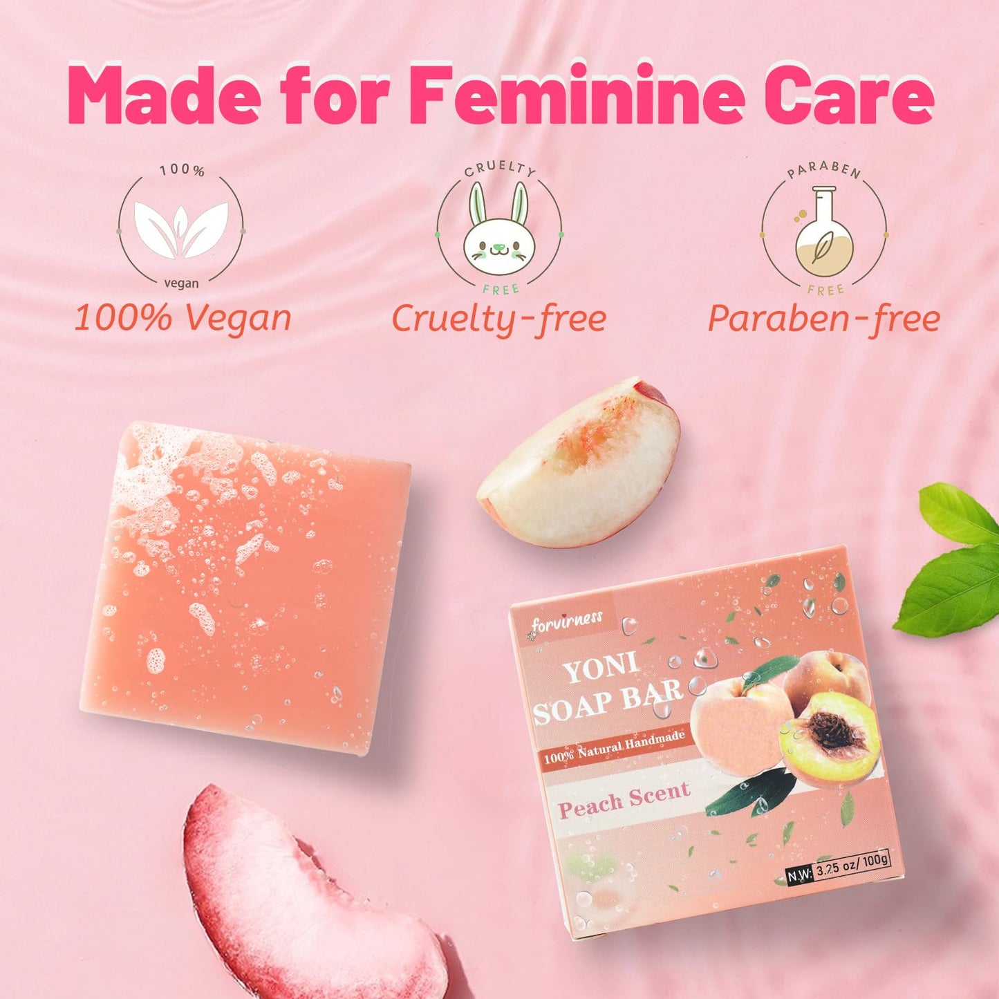 Yoni Wash Yoni Oil Yoni Bar Soap for Women ph Balance, Feminine Wash for Women Remove Odor forvirnessBuy Supplements Australia