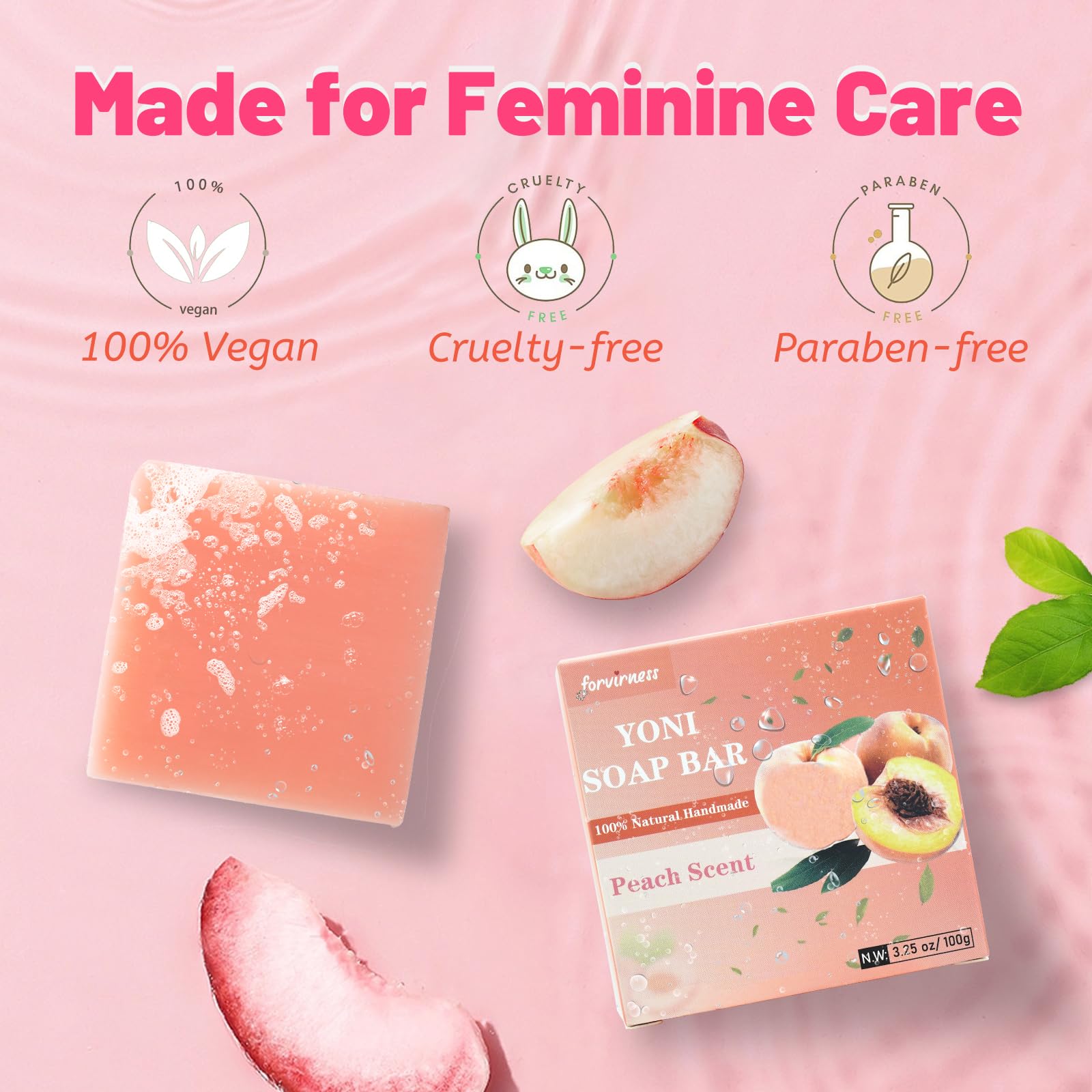 Yoni Wash Yoni Oil Yoni Bar Soap for Women ph Balance, Feminine Wash for Women Remove Odor forvirnessBuy Supplements Australia