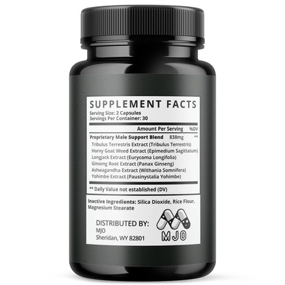 Steel Power Capsules, Official Steel Power for Men with All Natural Ingredients, Advanced SteelPower Men's Health and Wellness Vitamin Formula Pills with Maximum Strength Multivitamins (60 Capsules) MJOBuy Supplements Australia