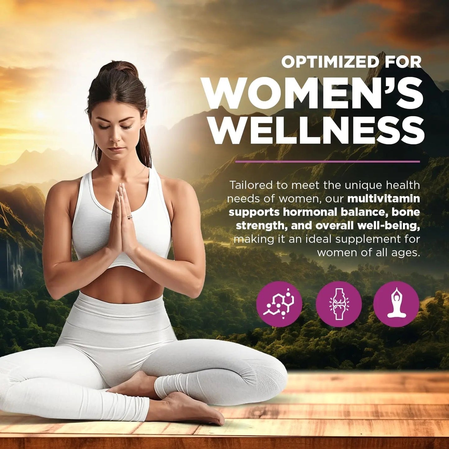 Built by Nature Vitamins for Women – Women's Complete Daily Multivitamin Supplement with A, B, C, D, E, Iron, Calcium, Magnesium and Multi Minerals Built by NatureBuy Supplements Australia