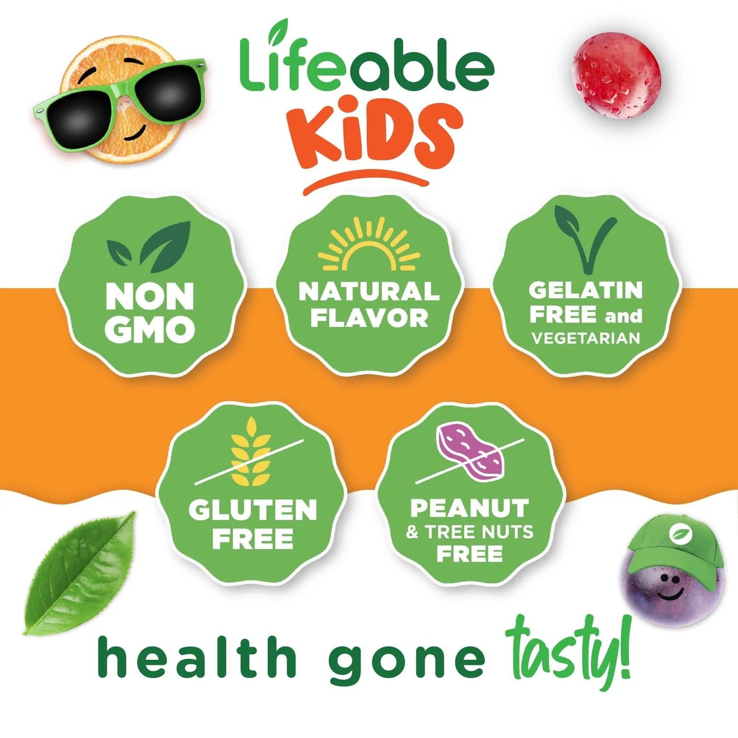 Doctors Finest Multivitamin Gummies for Kids - Vegetarian, GMO-Free & Gluten Free - Great Tasting Fruit Flavors Pectin Chews - 120 Jellies Doctors OrdersBuy Supplements Australia