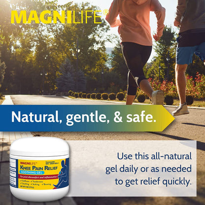 MagniLife Knee Pain Relief Gel (4 oz), Arnica-Based Gel for Joint Pain, Knee Stiffness & Swelling, Non-Greasy, No Staining, Massage-in Formula for Daily Knee Support & Comfort MagniLifeBuy Supplements Australia