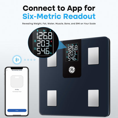GE Smart Scale for Body Weight and Fat Percentage with All-in-one LCD Display GEBuy Supplements Australia