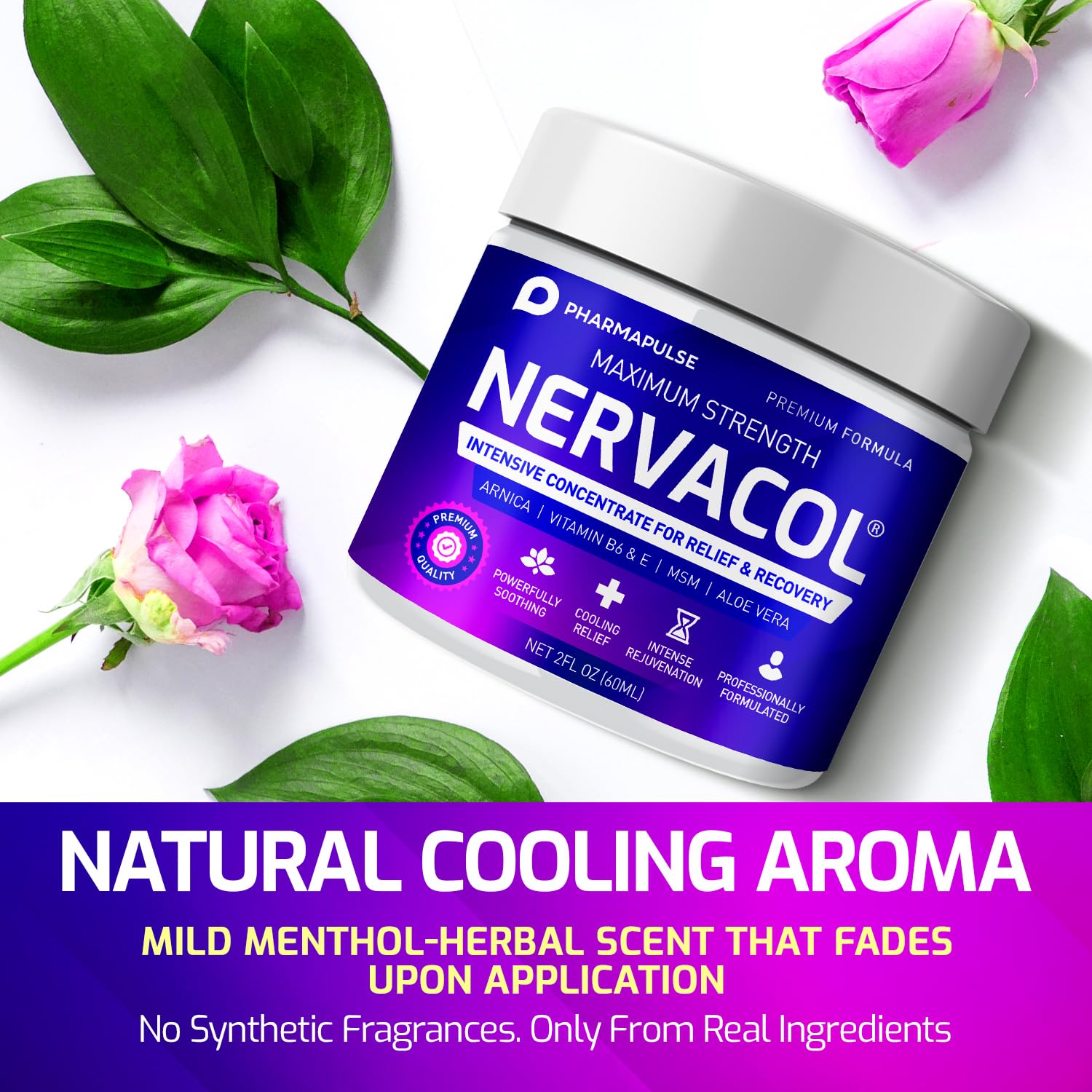 Pharmapulse Neuropathy Cream – Maximum Strength for Feet, Hands, Legs, Toes, Lower Back - Alpha Lipoic Acid, Arnica, Vitamin B6, Aloe Vera, MSM - Effective Soothing PharmapulseBuy Supplements Australia