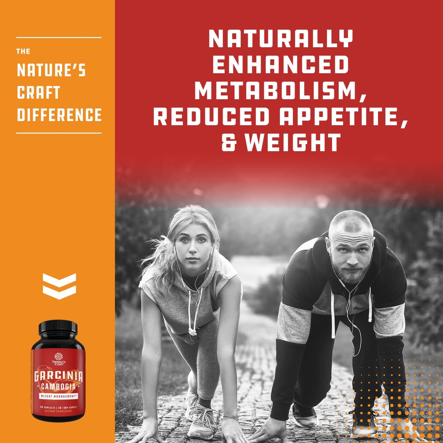 Pure Garcinia Cambogia Weight Loss Pills 95% HCA - Garcinia Cambogia Extract Herbal Supplement Natures CraftBuy Supplements Australia