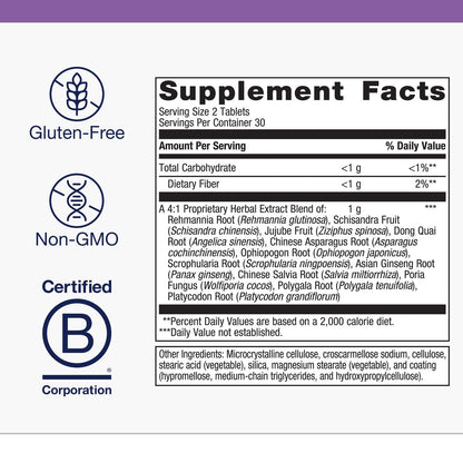 Metagenics Serenagen Supplement - Herbal Stress Management with Asian Ginseng & Chinese Herbs - Supports Calm, Focus, Energy & Sleep* - Non-GMO, Gluten-Free, Vegetarian - 60 Tablets MetagenicsBuy Supplements Australia