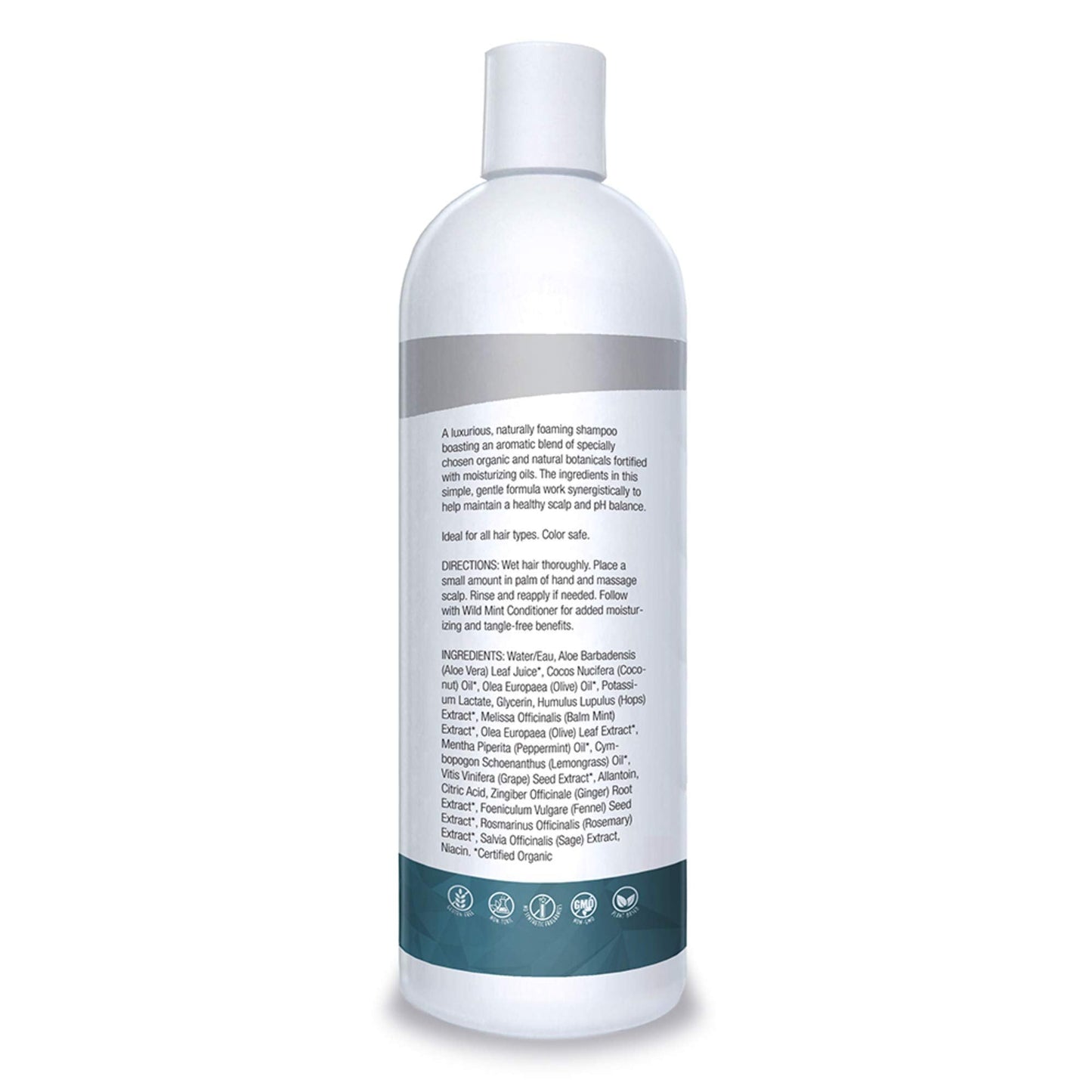 Organic Excellence Wild Mint Shampoo - 16 oz Organic ExcellenceBuy Supplements Australia