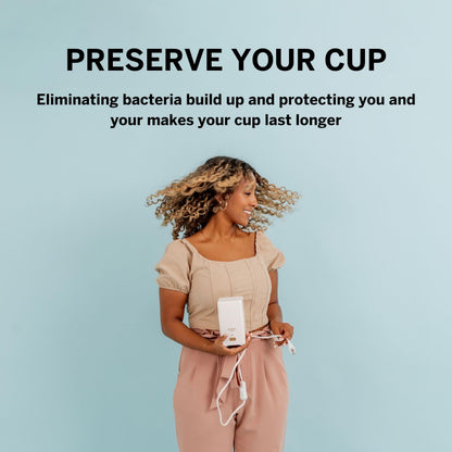 Pixie Menstrual Cup Steamer Sterilizer with A Small Period Cup - Ranked 1 for Most Comfortable Reusable Pixie CupBuy Supplements Australia