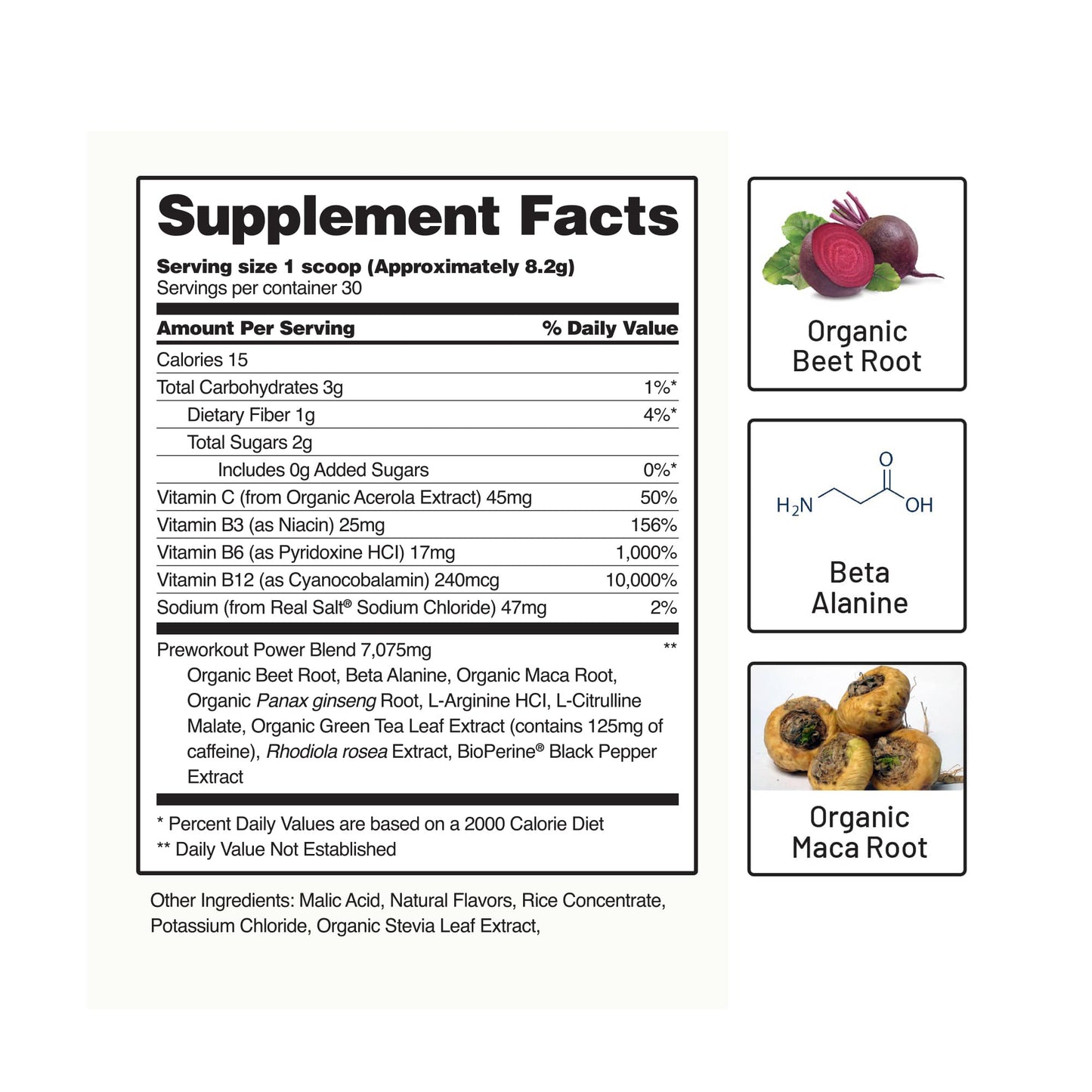 Snap Supplements Preworkout Beet Root Powder, Nitric Oxide Pre Workout with Organic Snap SupplementsBuy Supplements Australia