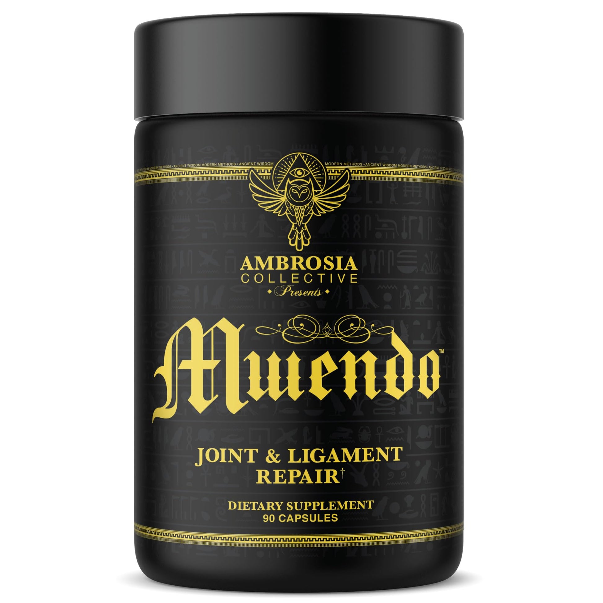 Ambrosia Mwendo - Joint & Ligament Repair | Strengthen Tendons & Increase Soft Tissue Extensibility | Muscle Soreness, & Recovery Time with BioCell Collagen | 90 Veggie Capsules AmbrosiaBuy Supplements Australia