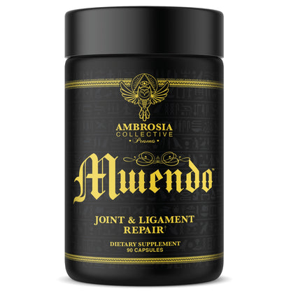 Ambrosia Mwendo - Joint & Ligament Repair | Strengthen Tendons & Increase Soft Tissue Extensibility | Muscle Soreness, & Recovery Time with BioCell Collagen | 90 Veggie Capsules AmbrosiaBuy Supplements Australia