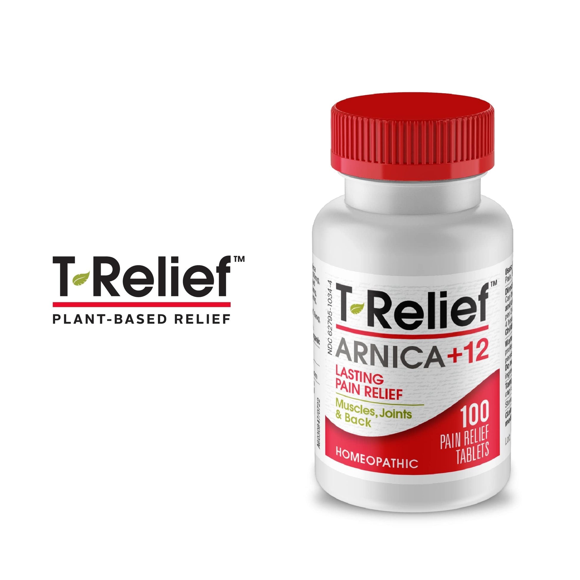 MediNatura T-Relief Arnica +12 Natural Actives - Whole Body Fast-Acting Formula for Women & Men - 100 Tablets MediNaturaBuy Supplements Australia