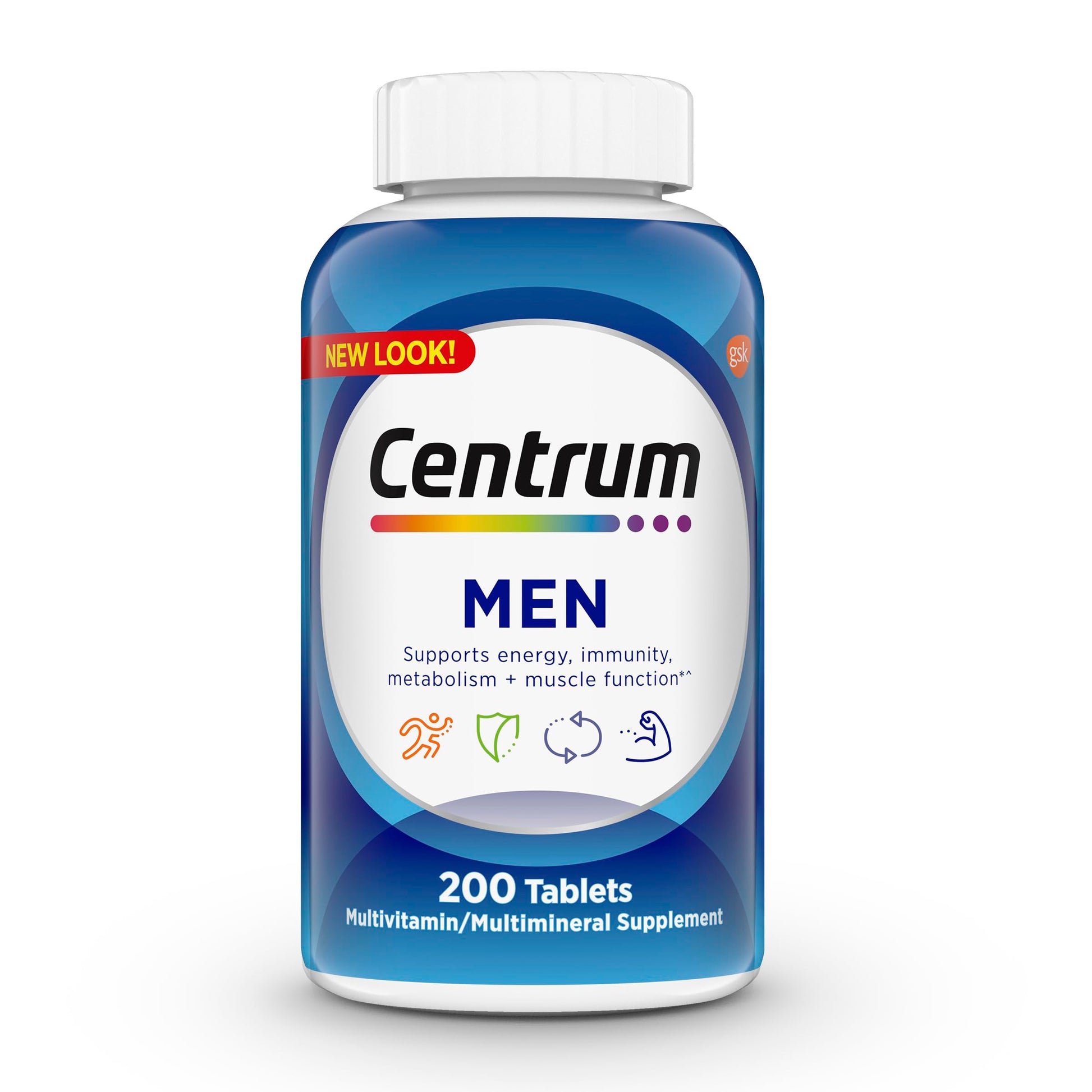 Centrum Multivitamin for Men, Multivitamin/Multimineral Supplement with Vitamin D3, B Vitamins and Antioxidants CentrumBuy Supplements Australia