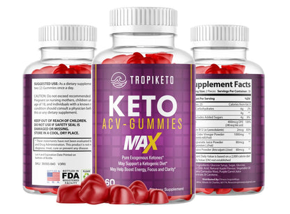 Fitness InspireWays TropiKeto Max Gummies - Tropi Keto ACV Max Gummies - Tropi Keto Fitness InspireWaysBuy Supplements Australia
