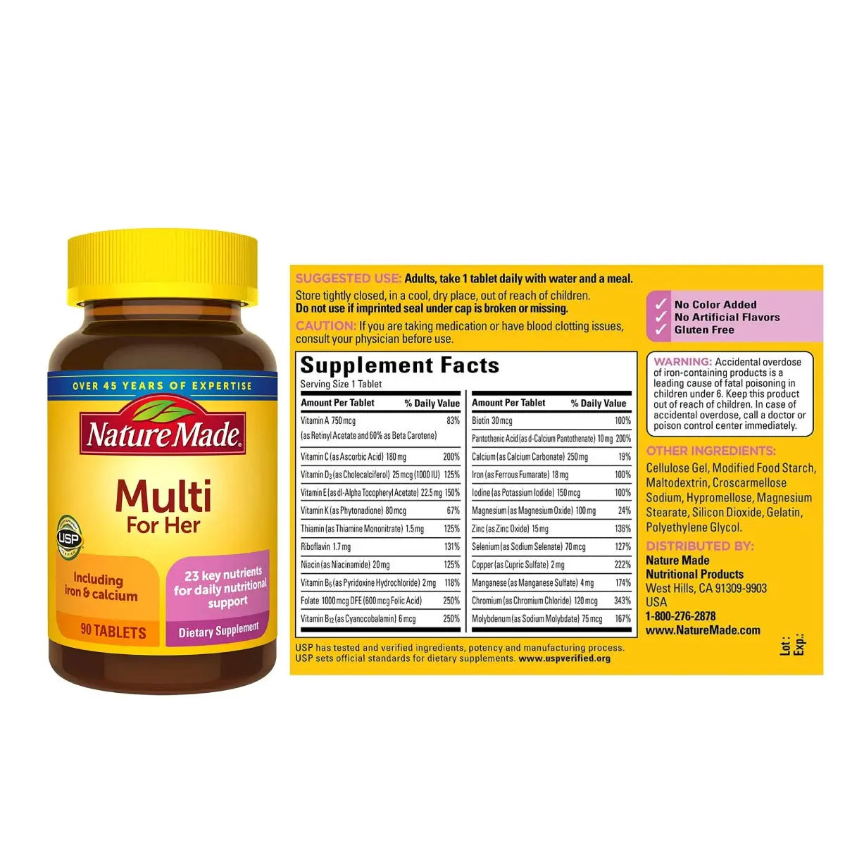 Nm Essential Woman Multi Size 90ct Nature MadeBuy Supplements Australia