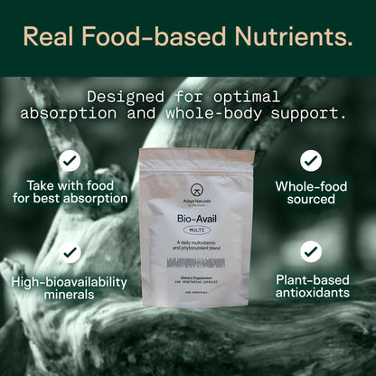 Adapt Naturals Multivitamin for Women & Men, Bioavailable Easy-to-Absorb Multivitamin Daily Supplement with Biotin, Niacin, Vitamin A, B, C, D, E, K1, Zinc, Magnesium - Immune Support - 30 Day Supply ADAPT NATURALS BY CHRIS KRESSERBuy Supplements Australia