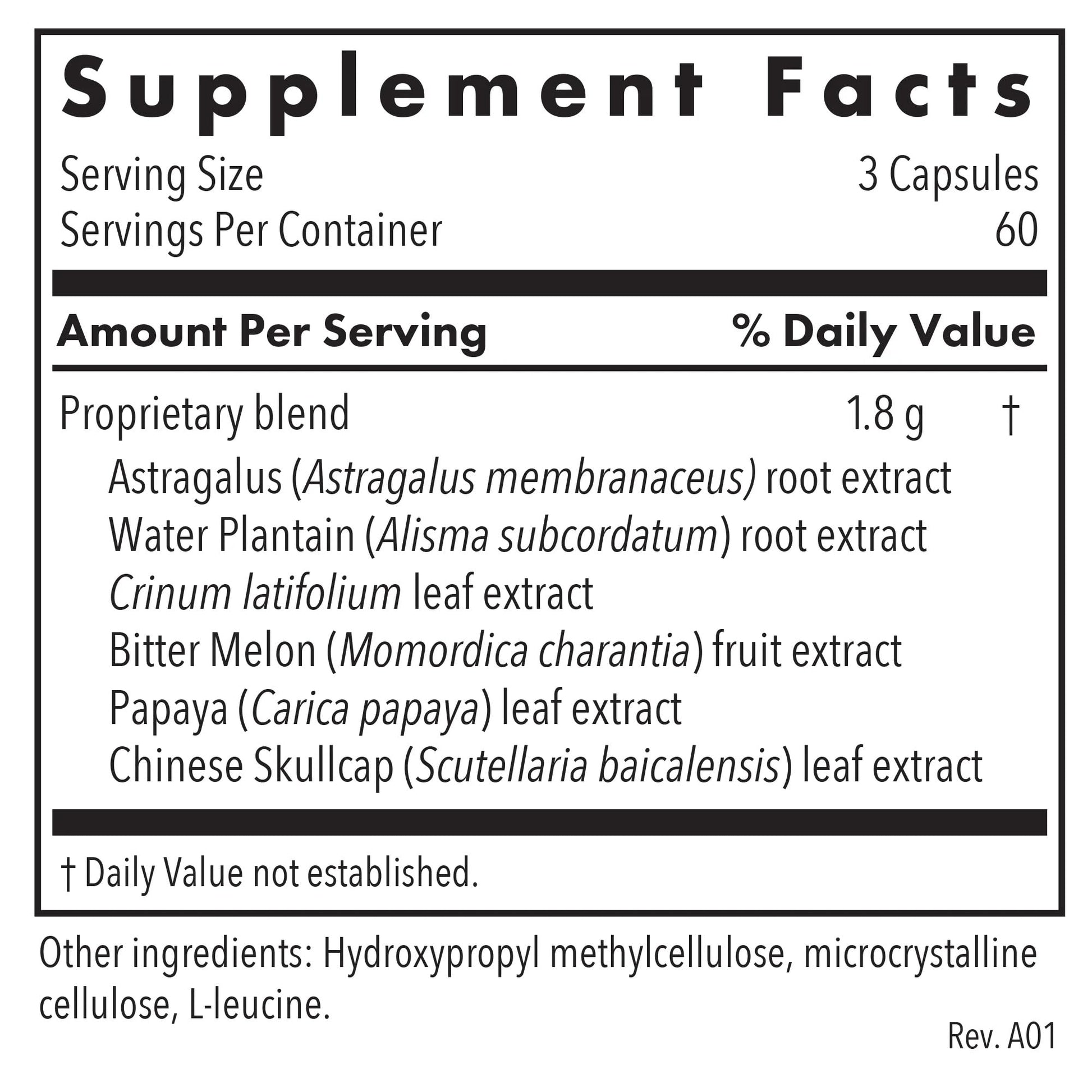 Allergy Research Group Healthy Prostate & Ovary - Traditional Chinese & Vietnamese Herbal Blend with Crinum Latifolium - Supports Reproductive Tissue & Immune Balance - 60 Servings - 180 Capsules Allergy Research GroupBuy Supplements Australia