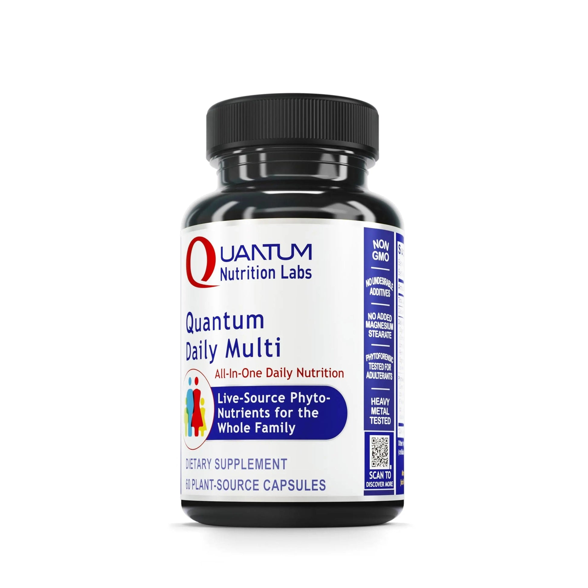 Quantum Nutrition Labs Daily Multivitamin - Multivitamin for Men and Women, Daily Nutrition Supplements with Calcium for Adults Quantum Nutrition