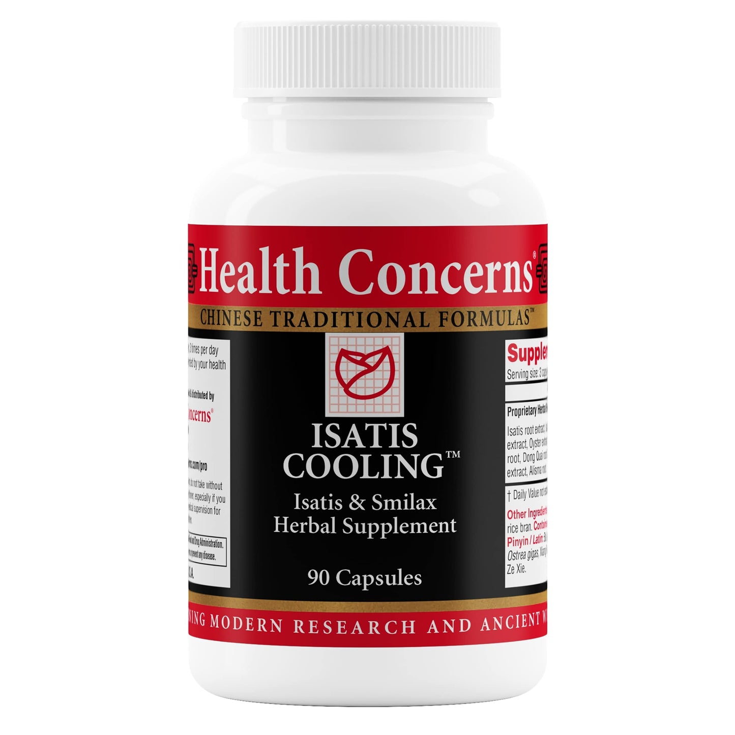 Health Concerns Isatis Cooling – Immune & Inflammation Support – Gut Health, Intestinal Relief, Urinary Tract Cleanse, Heat Clearing & Detox – Chinese Herbal Supplement for Men & Women – 90 Capsules Health ConcernsBuy Supplements Australia