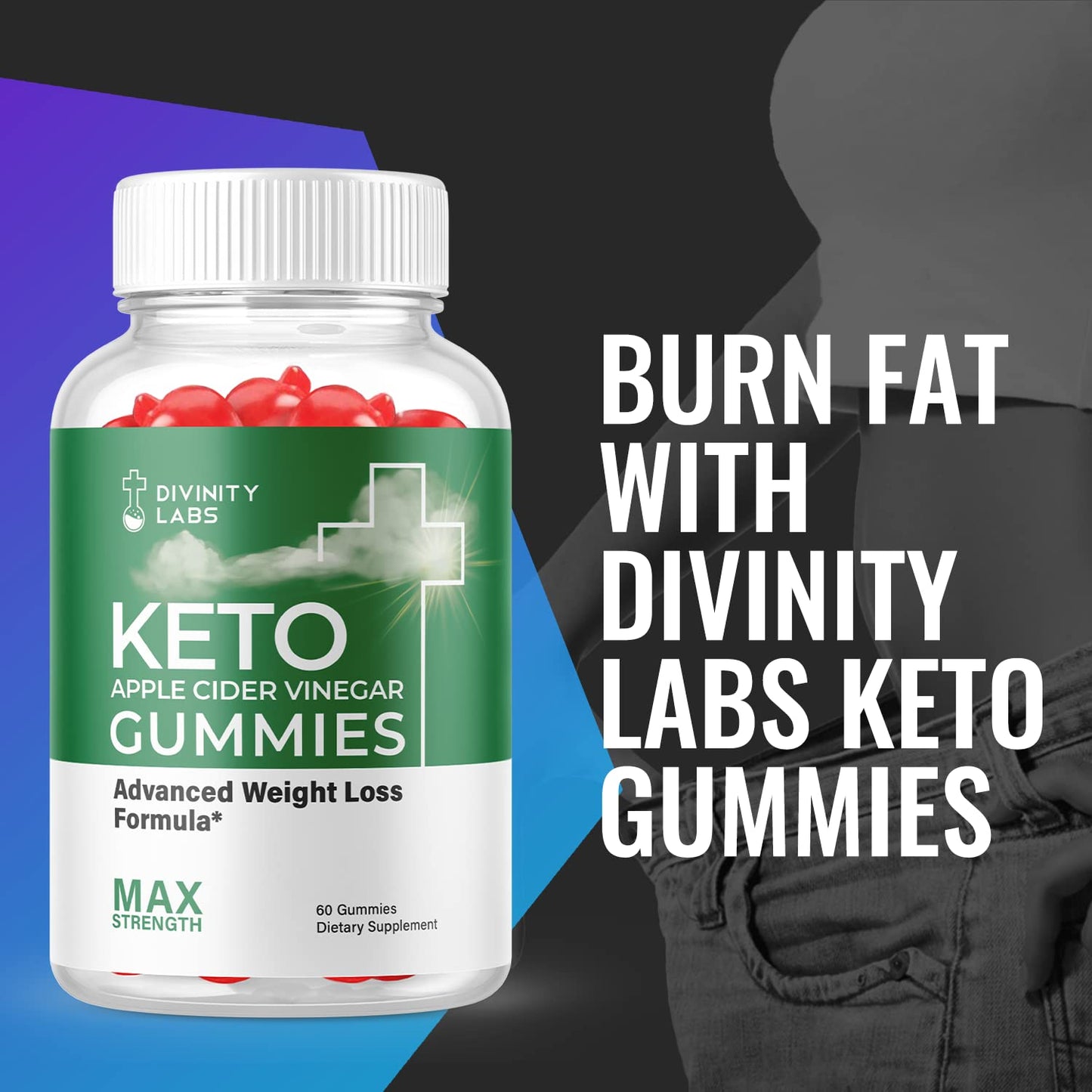 Ark Labs Divinity Labs Keto ACV Gummies, Gummies (3 Pack) Ark LabsBuy Supplements Australia