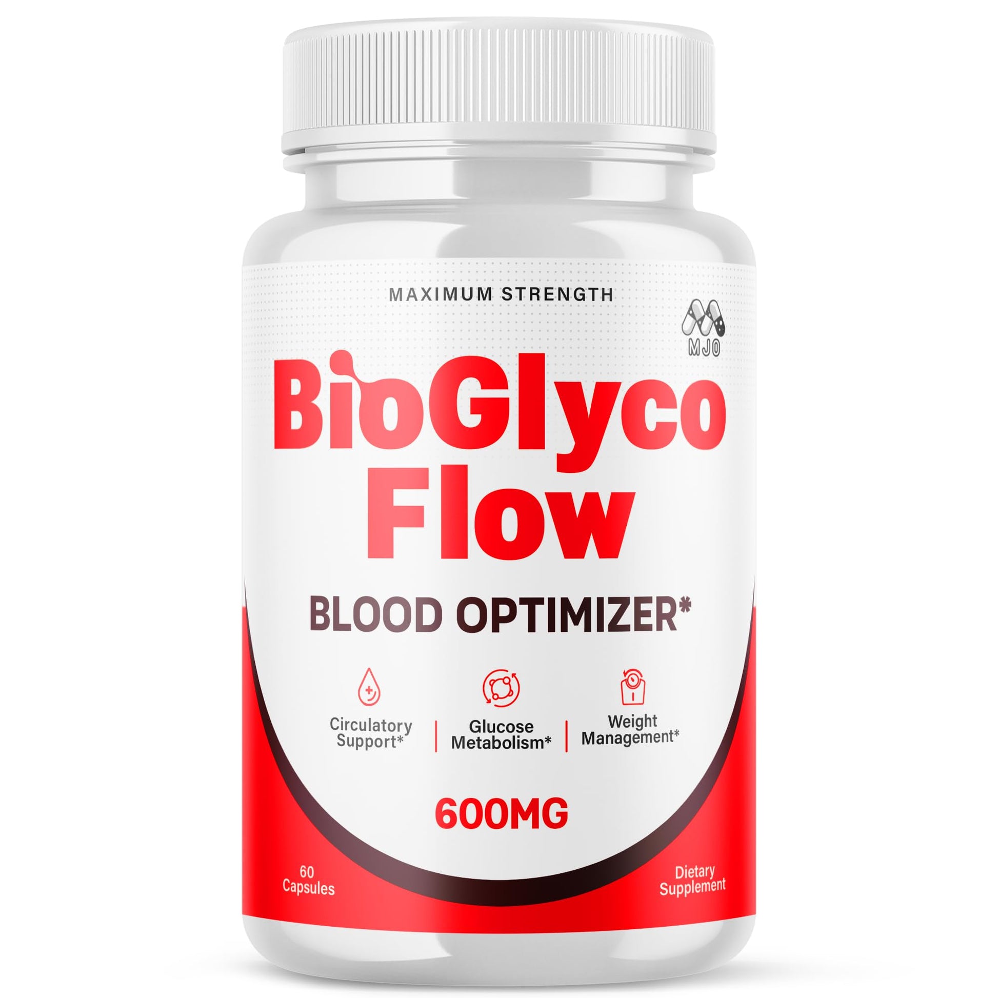 BioGlyco Flow Capsules, Official BioGlyco Flow Pills with All Natural Ingredients, Advanced Overall Health & Wellness Support in a Vitamin Supplement with Maximum Strength Multivitamins (60 Capsules) MJOBuy Supplements Australia