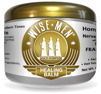 Wise Men Healing Balm with Myrrh and Frankincense Essential Oils for Soothing Nerve Relief Massage Wise MenBuy Supplements Australia
