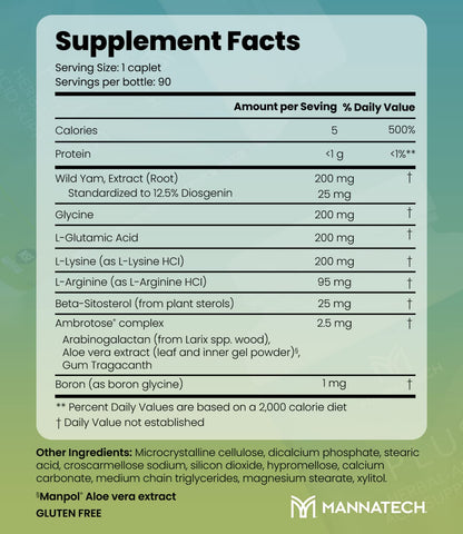 Mannatech Plus 90 Capsules MannatechBuy Supplements Australia
