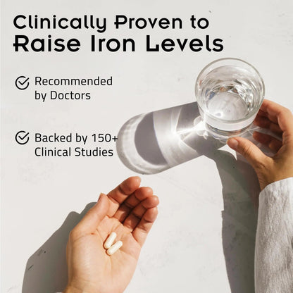 SiderAL Forte Iron Supplement Clinically Proven to Increase Levels Without Side Effects | Sucrosomial High Absorption Gentle Iron Pills for Women and Men | PHARMANUTRABuy Supplements Australia
