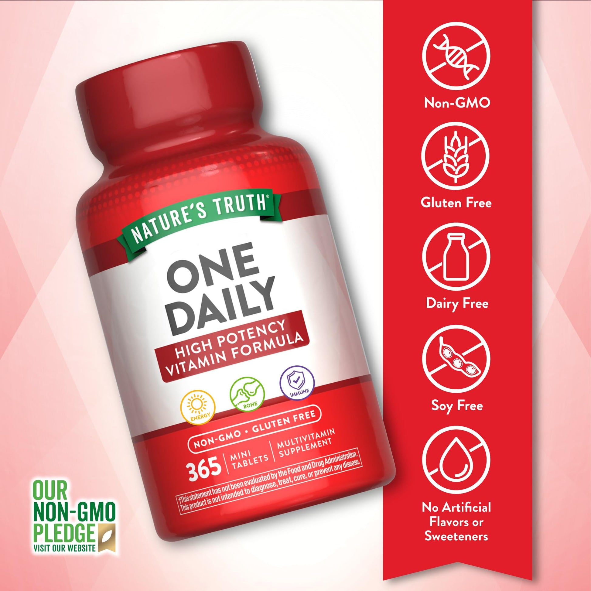 Nature's Truth One Daily Multivitamin for Men and Women | 365 Mini Tablets | Non-GMO & Gluten Free Supplement Nature's TruthBuy Supplements Australia