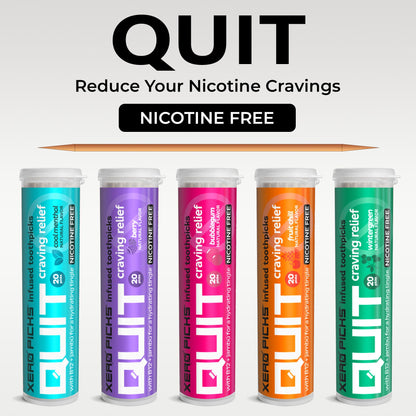 Xero Picks Infused Flavored Toothpicks to Help Quit Smoking - Nicotine Xero PicksBuy Supplements Australia