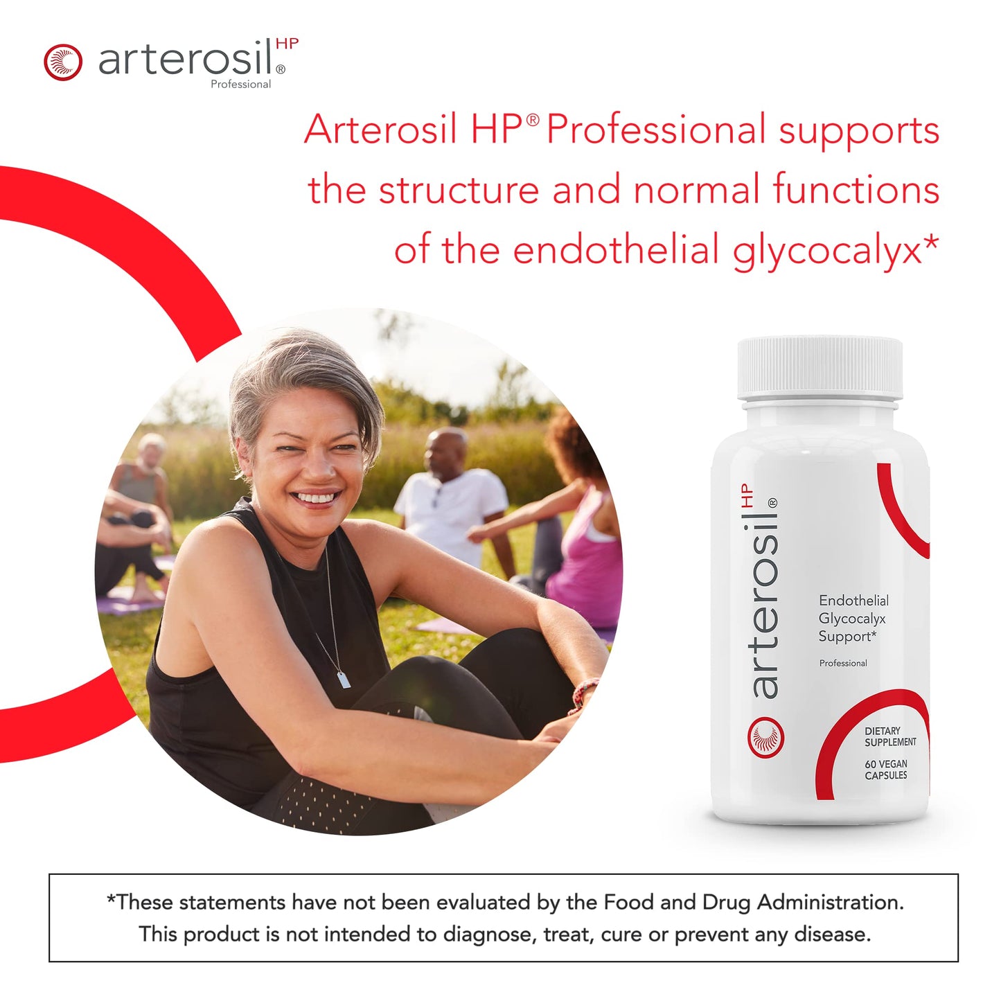 Calroy Health Sciences Arterosil HP Professional - Endothelial Glycocalyx Support - Heart Health Support - Artery Health Support - Circulation Support – MonitumRS