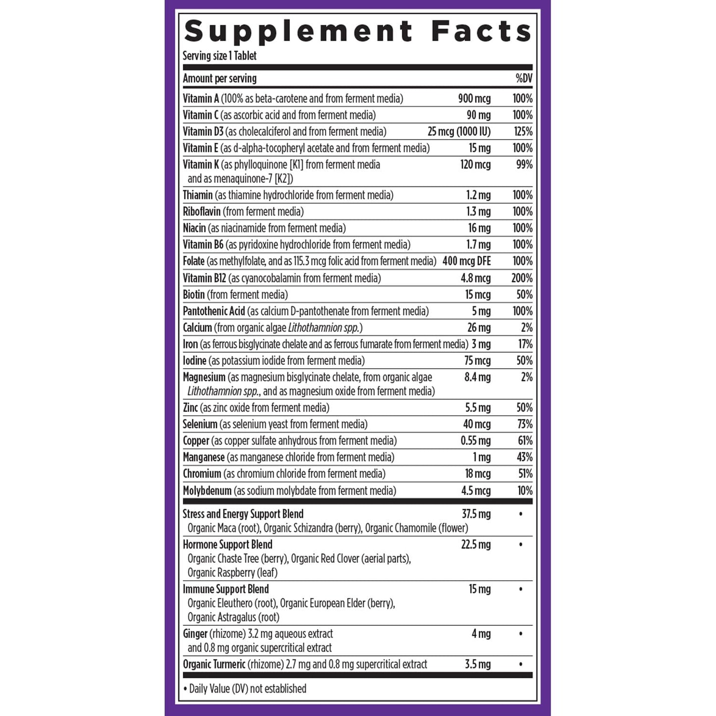 New Chapter Women's Multivitamin for Immune, Beauty + Energy Support with 20+ Nutrients -- Every Woman's One Daily New ChapterBuy Supplements Australia