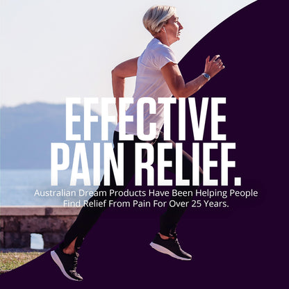 Australian Dream Back Pain Cream - Soothing, Non-Greasy Muscle Pain Relief Cream - Good for Neck, Back, Body, or Muscle Aches - 4 oz Jars (2 Pack) Australian DreamBuy Supplements Australia