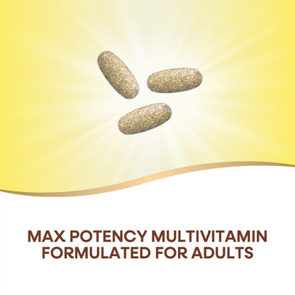 Nature's Way Alive! Max3 Potency Daily Multivitamin, Methylated B12 and Folate, Ultra Potency B-vitamins to Support Energy Metabolism*, 90 Tablets Nature's WayBuy Supplements Australia