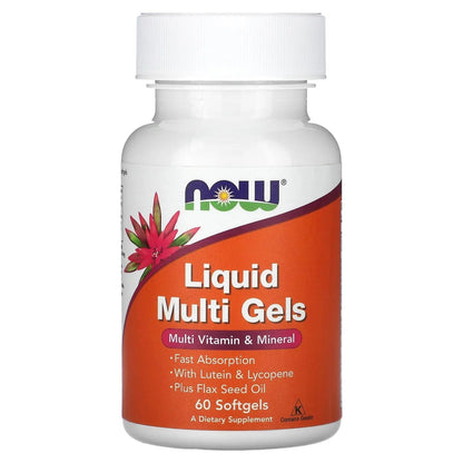 Now Foods Liquid Multi Softgels 60 Sgels NOW Foods