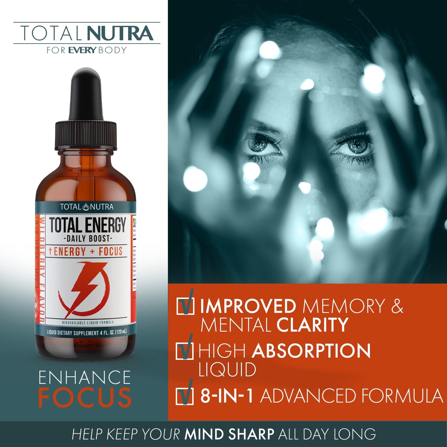 Extra Strength Vitamin B Complex Drops- B Vitamins B12, B6, B3- Vegan and Non GMO Total NutraBuy Supplements Australia