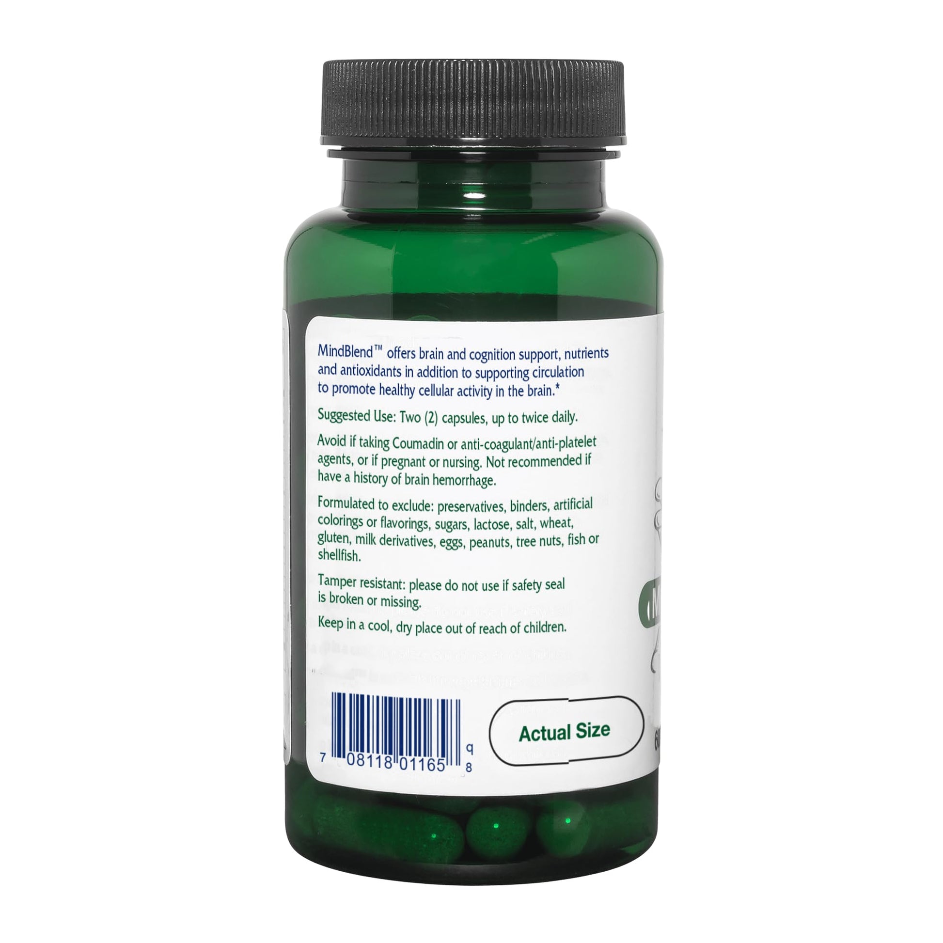 Vitanica MindBlend, Brain Support, Vegan, 60 Capsules VitanicaBuy Supplements Australia
