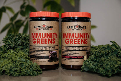 Arms Race Nutrition Immunity Greens Superfood Greens and Immune Support Blend - 9.2 oz. (30 Servings) (Pineapple Mango) Arms Race NutritionBuy Supplements Australia