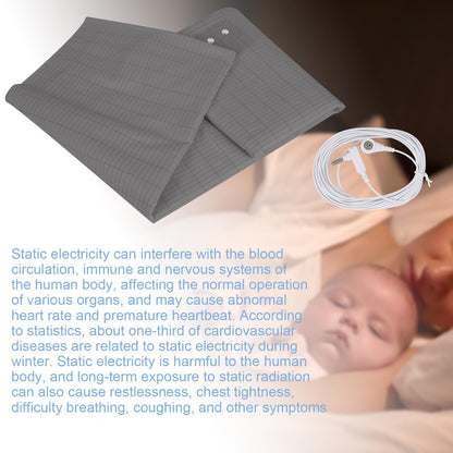 Grounding Mat for Bed, Grounding Sheets Blanket with Grounding Cord, Earthing Mat Grounding Pad ReaengBuy Supplements Australia